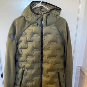 Superdry Radar puffer jacket green X-Large xl